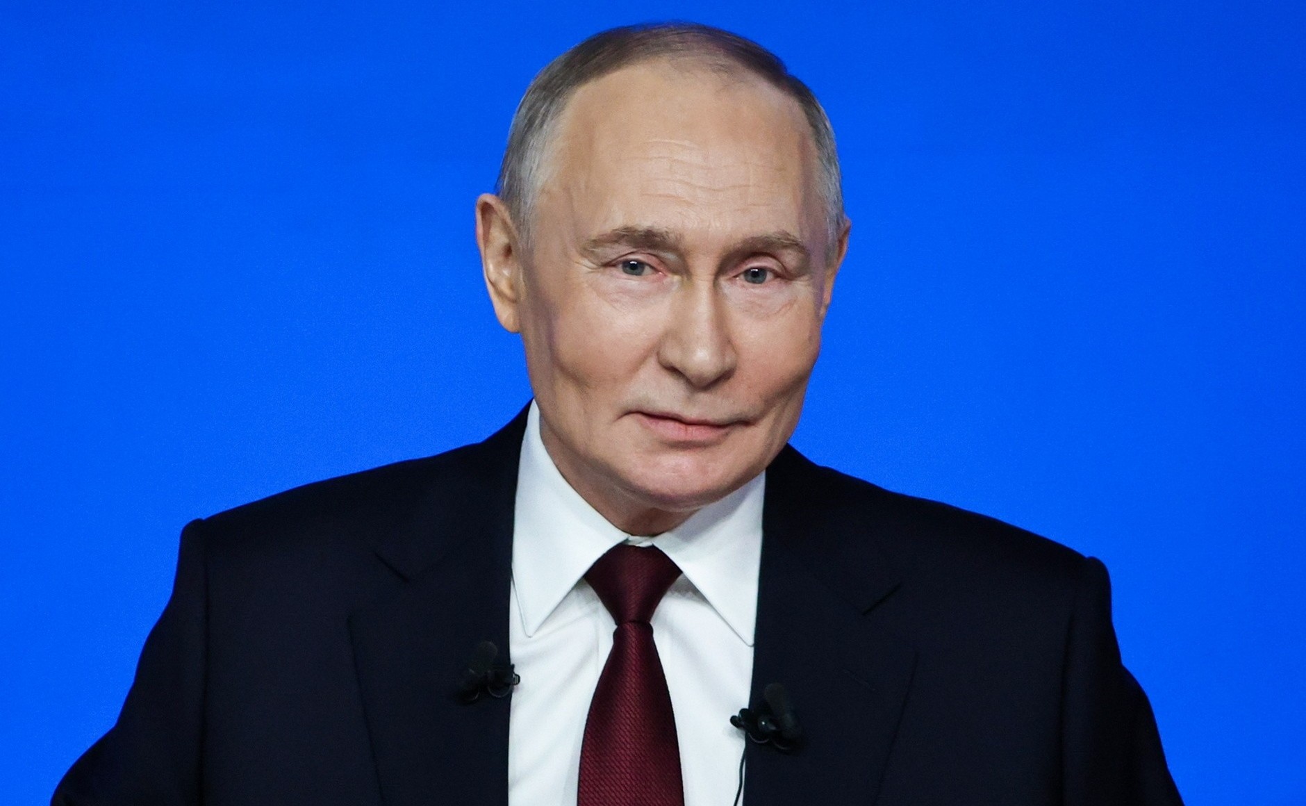 Vladimir Putin during his year-end question-and-answer program on December 19, 2025. Archive photograph. Not the October 29, 2026 remarks.
